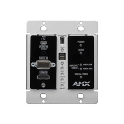 AMX NMX-ENC-N1115-WP-BL - Wallplate Encoder  Black